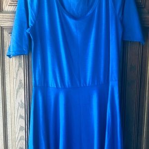 Solid Blue Lularoe Nicole